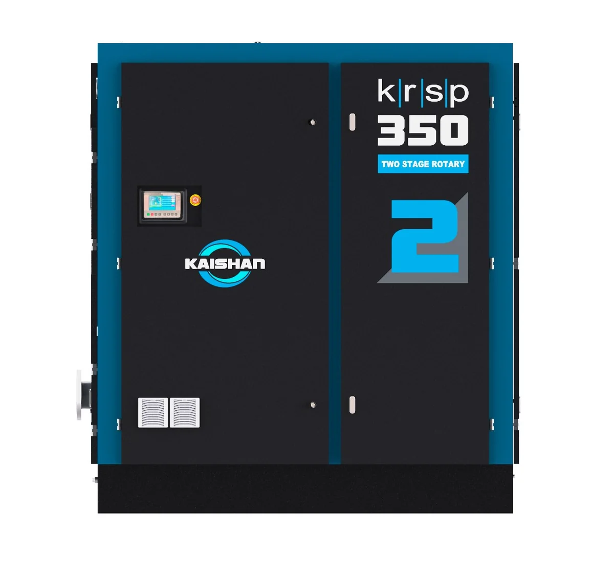 Compresor de Tornillo Lubricado, Dos Etapas, modelo KRSP2